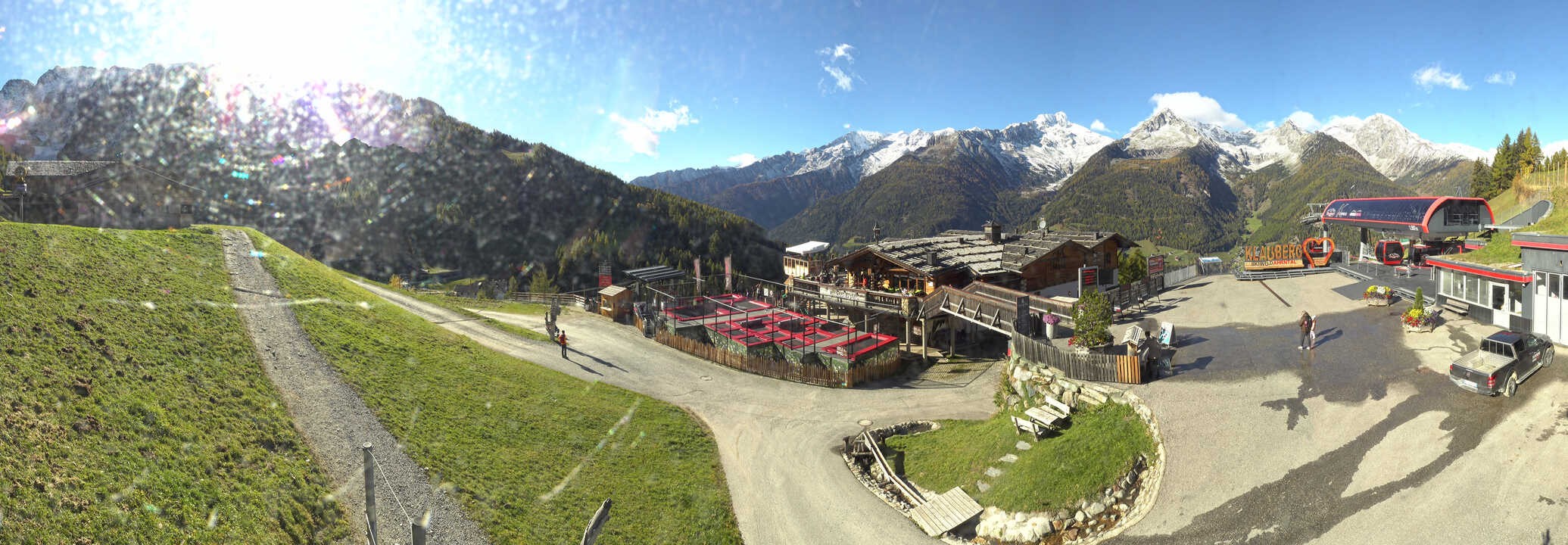 Archiv Foto Webcam Klausberg - Blick auf Kristallalm im Ahrntal (Südtirol)