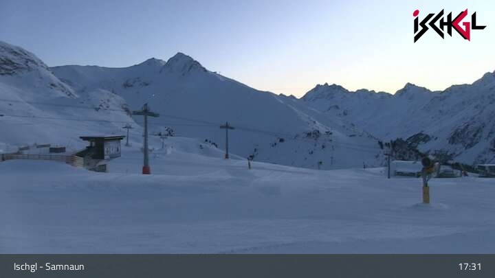 Archiv Foto Webcam Blick auf die Idalp in Ischgl