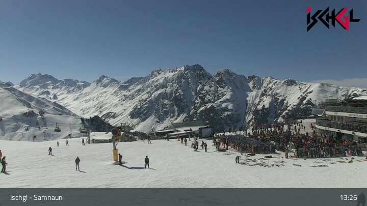Archiv Foto Webcam Blick auf die Idalp in Ischgl