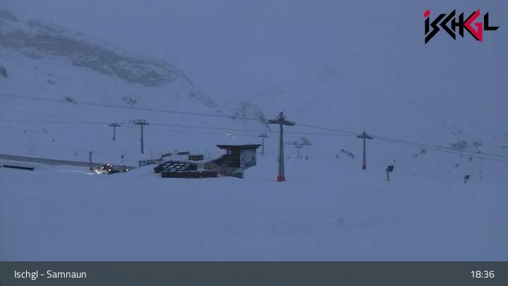 Archiv Foto Webcam Blick auf die Idalp in Ischgl