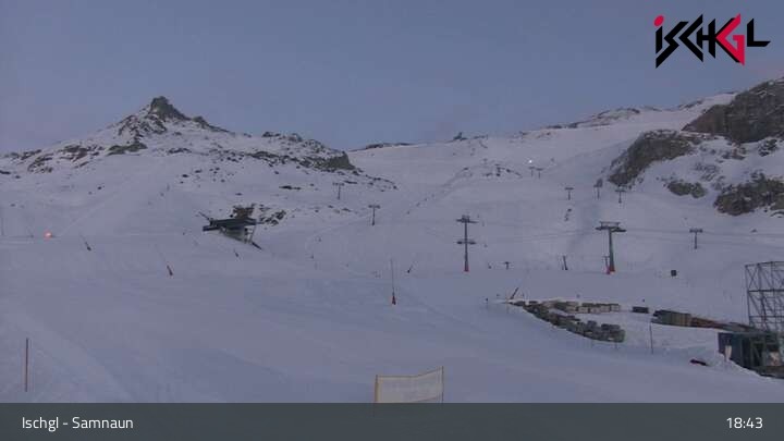 Archiv Foto Webcam Blick auf die Idalp in Ischgl
