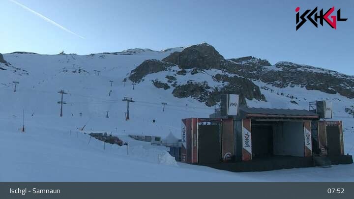 Archiv Foto Webcam Blick auf die Idalp in Ischgl