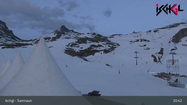 Archiv Foto Webcam Blick auf die Idalp in Ischgl