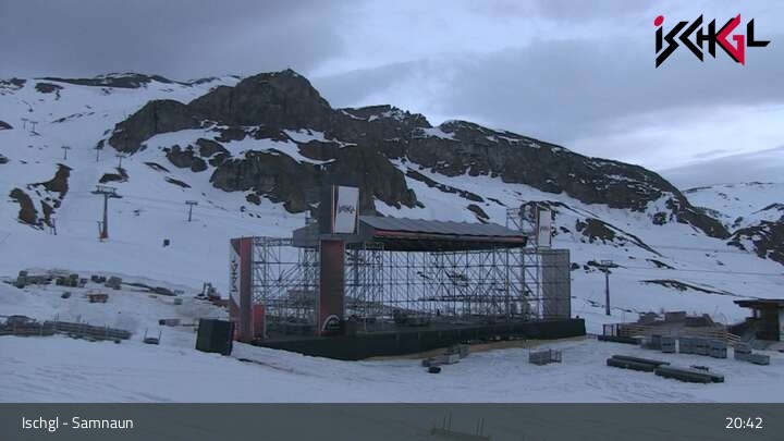 Archiv Foto Webcam Blick auf die Idalp in Ischgl