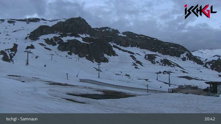 Archiv Foto Webcam Blick auf die Idalp in Ischgl