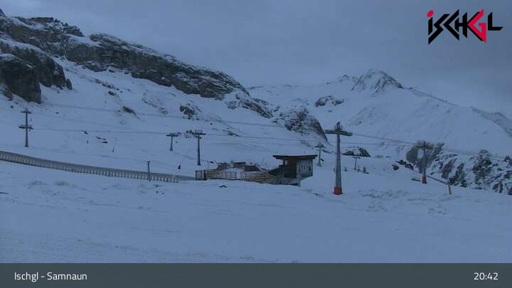 Archiv Foto Webcam Blick auf die Idalp in Ischgl