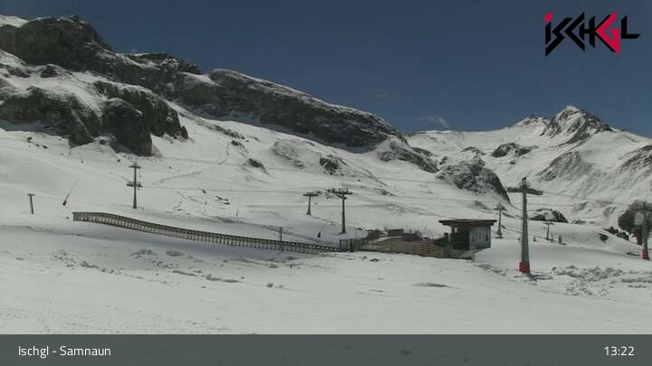 Archiv Foto Webcam Blick auf die Idalp in Ischgl