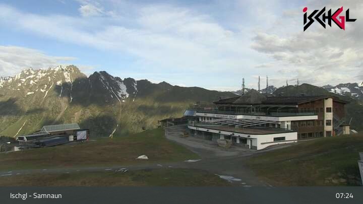 Archiv Foto Webcam Blick auf die Idalp in Ischgl