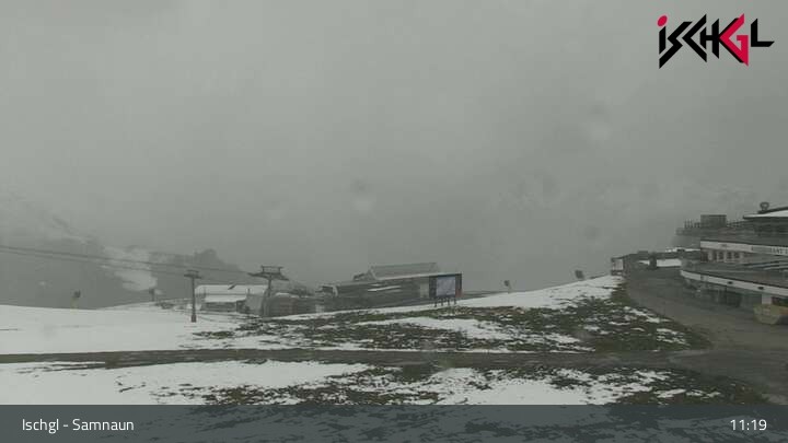 Archiv Foto Webcam Blick auf die Idalp in Ischgl