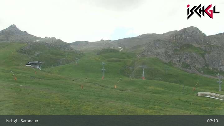 Archiv Foto Webcam Blick auf die Idalp in Ischgl