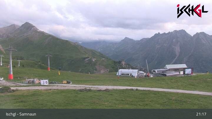 Archiv Foto Webcam Blick auf die Idalp in Ischgl