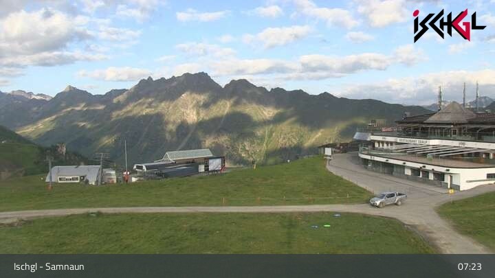 Archiv Foto Webcam Blick auf die Idalp in Ischgl