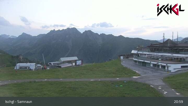 Archiv Foto Webcam Blick auf die Idalp in Ischgl