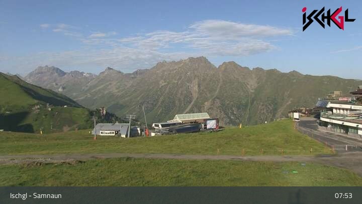 Archiv Foto Webcam Blick auf die Idalp in Ischgl