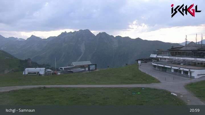 Archiv Foto Webcam Blick auf die Idalp in Ischgl