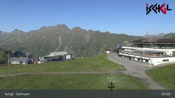Archiv Foto Webcam Blick auf die Idalp in Ischgl