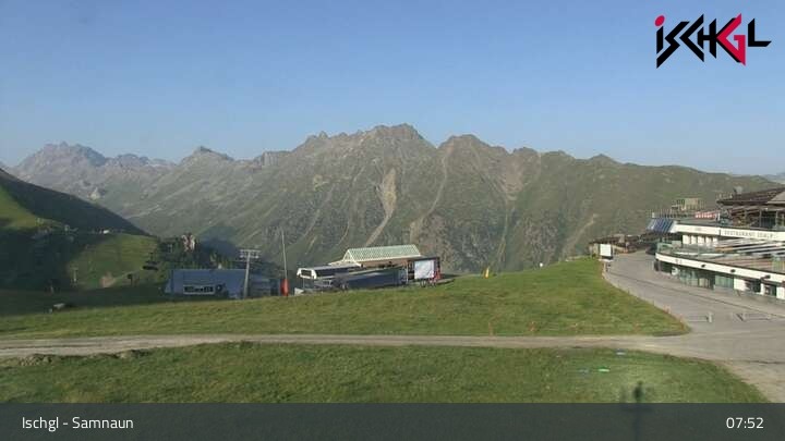 Archiv Foto Webcam Blick auf die Idalp in Ischgl