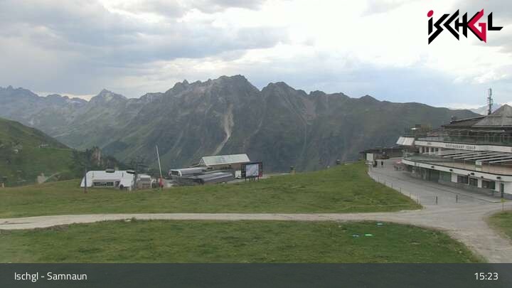 Archiv Foto Webcam Blick auf die Idalp in Ischgl