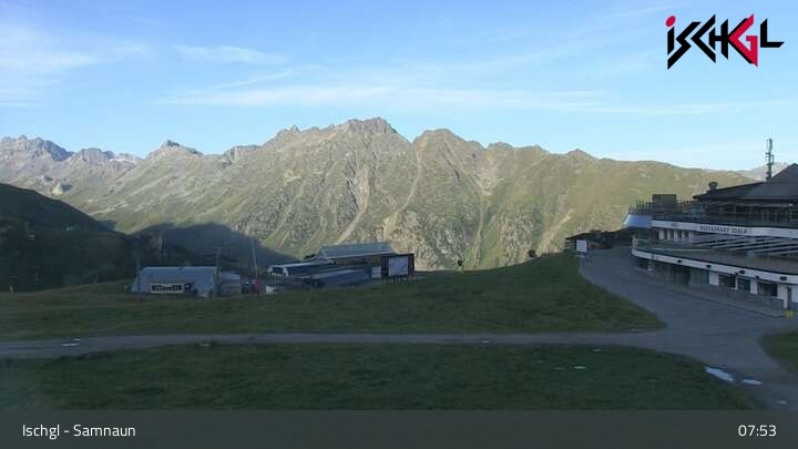 Archiv Foto Webcam Blick auf die Idalp in Ischgl