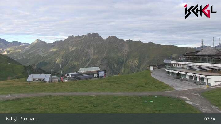 Archiv Foto Webcam Blick auf die Idalp in Ischgl