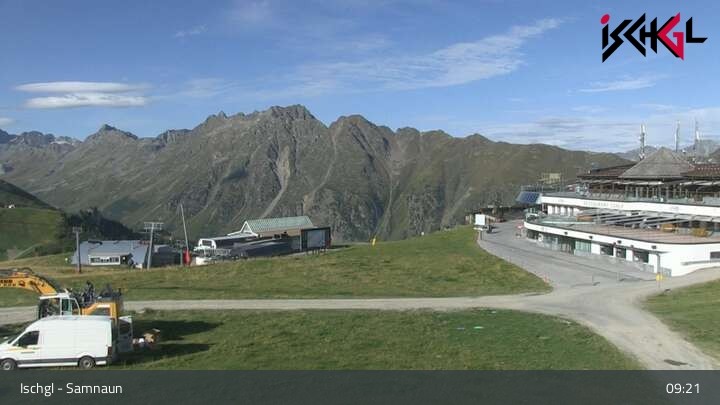 Archiv Foto Webcam Blick auf die Idalp in Ischgl