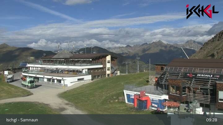 Archiv Foto Webcam Blick auf die Idalp in Ischgl