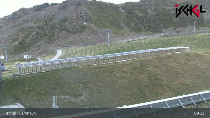 Archiv Foto Webcam Blick auf die Idalp in Ischgl