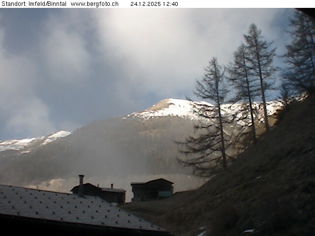 Archiv Foto Webcam Feld: Binntal − Imfeld