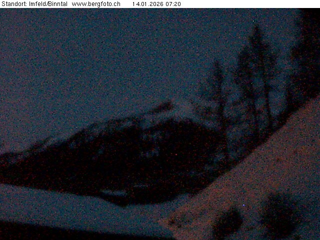 Archiv Foto Webcam Feld: Binntal − Imfeld