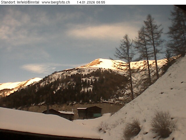 Archiv Foto Webcam Feld: Binntal − Imfeld