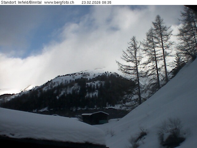 Archiv Foto Webcam Feld: Binntal − Imfeld