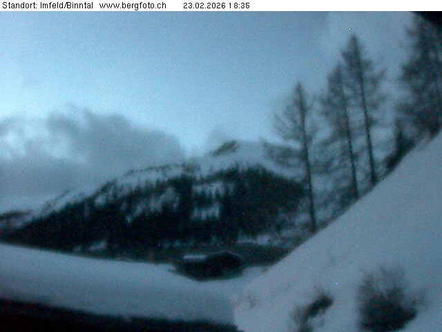 Archiv Foto Webcam Feld: Binntal − Imfeld