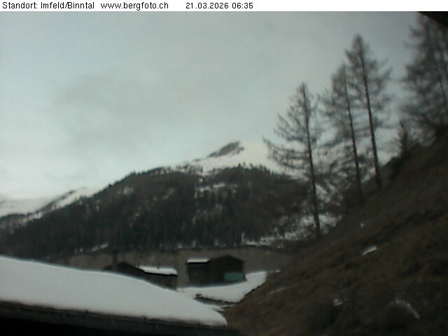 Archiv Foto Webcam Feld: Binntal − Imfeld