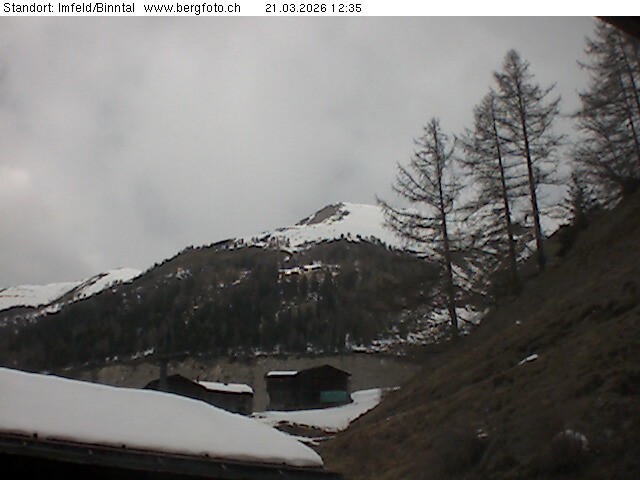 Archiv Foto Webcam Feld: Binntal − Imfeld