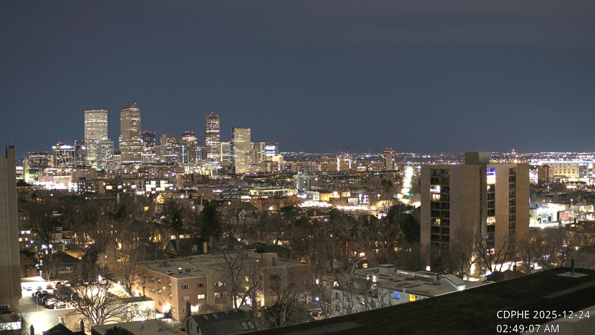 Archiv Foto Webcam Downtown Denver Colorado