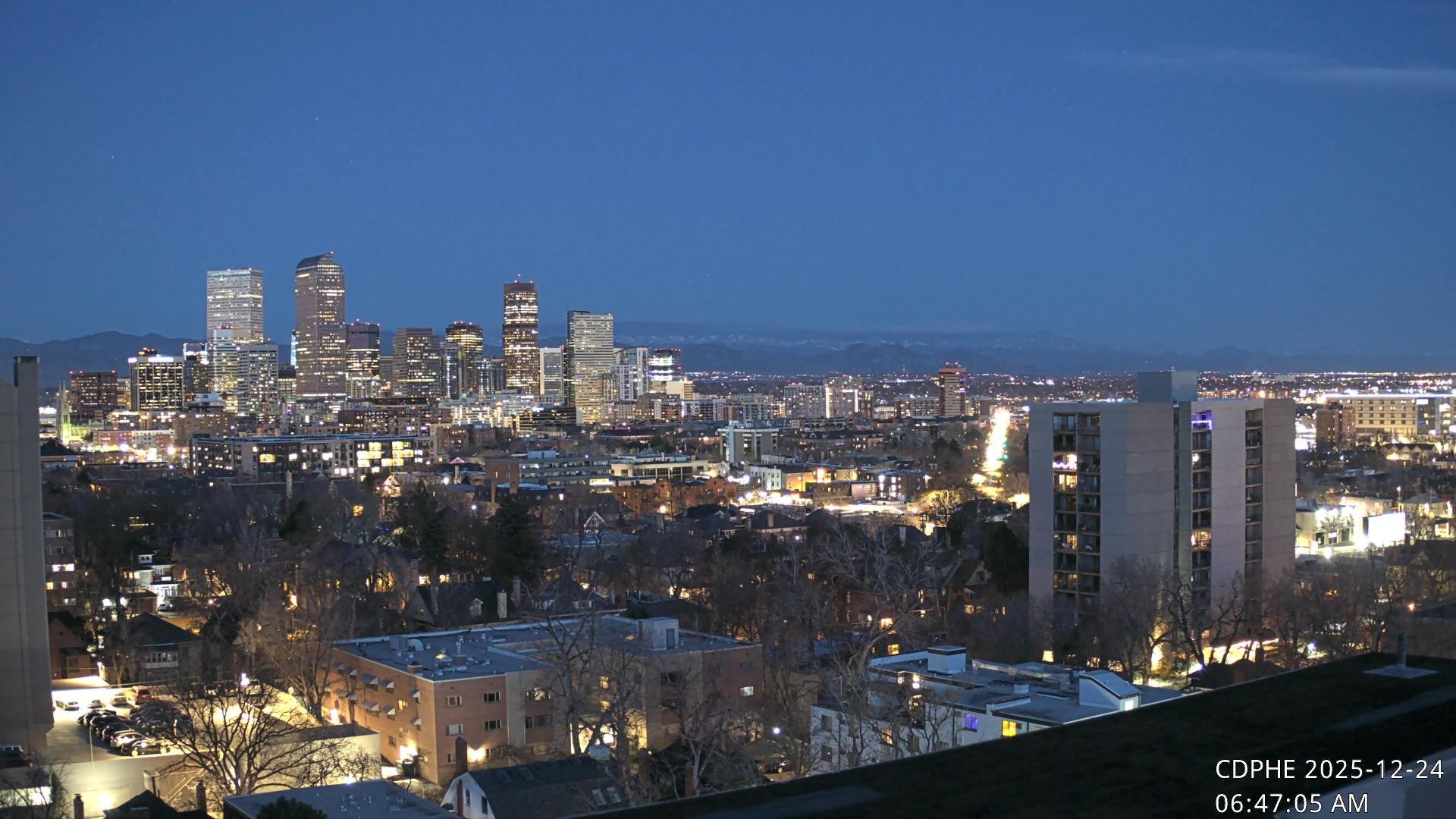 Archiv Foto Webcam Downtown Denver Colorado