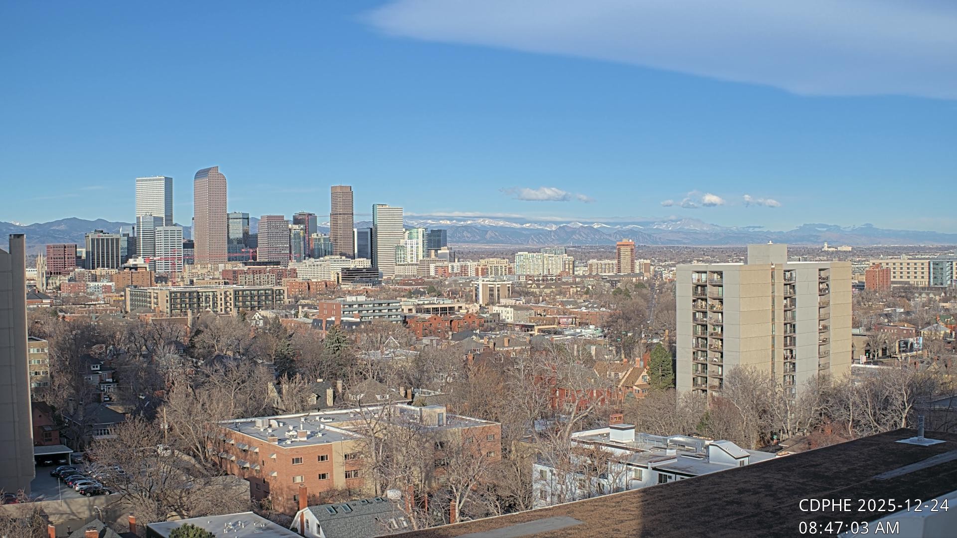 Archiv Foto Webcam Downtown Denver Colorado