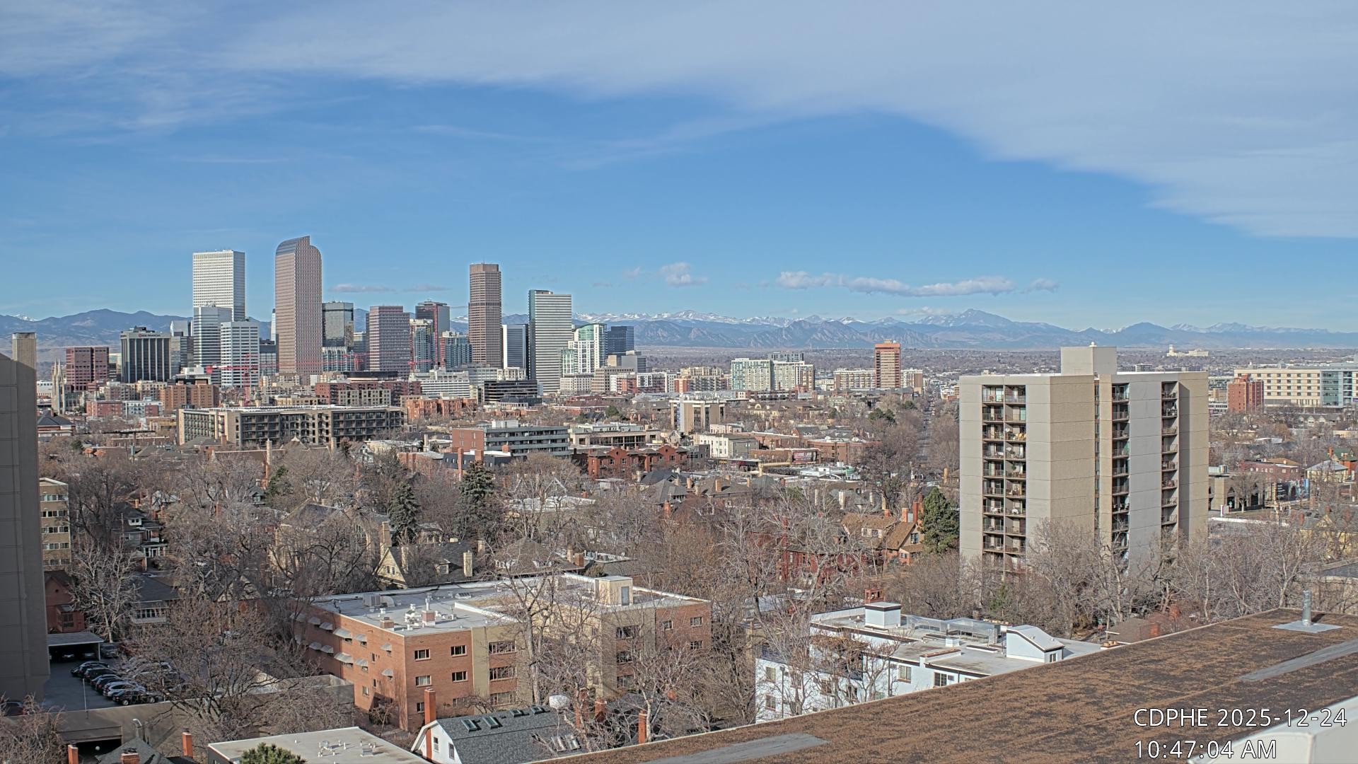 Archiv Foto Webcam Downtown Denver Colorado