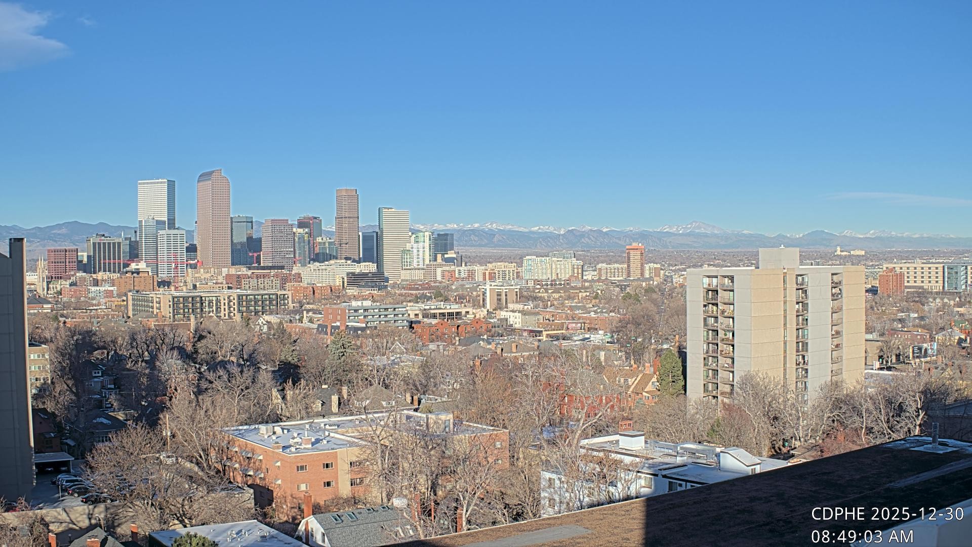 Archiv Foto Webcam Downtown Denver Colorado