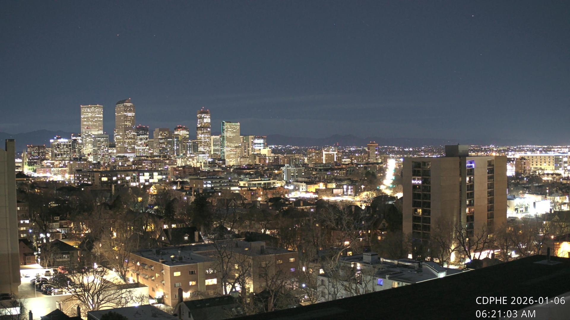 Archiv Foto Webcam Downtown Denver Colorado