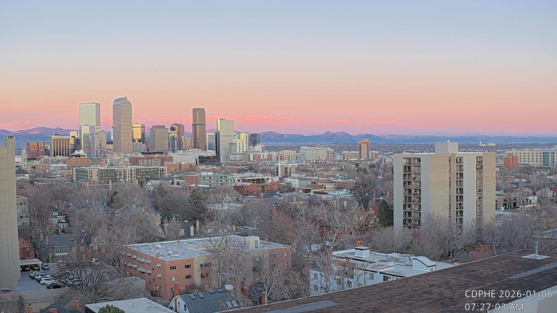 Archiv Foto Webcam Downtown Denver Colorado