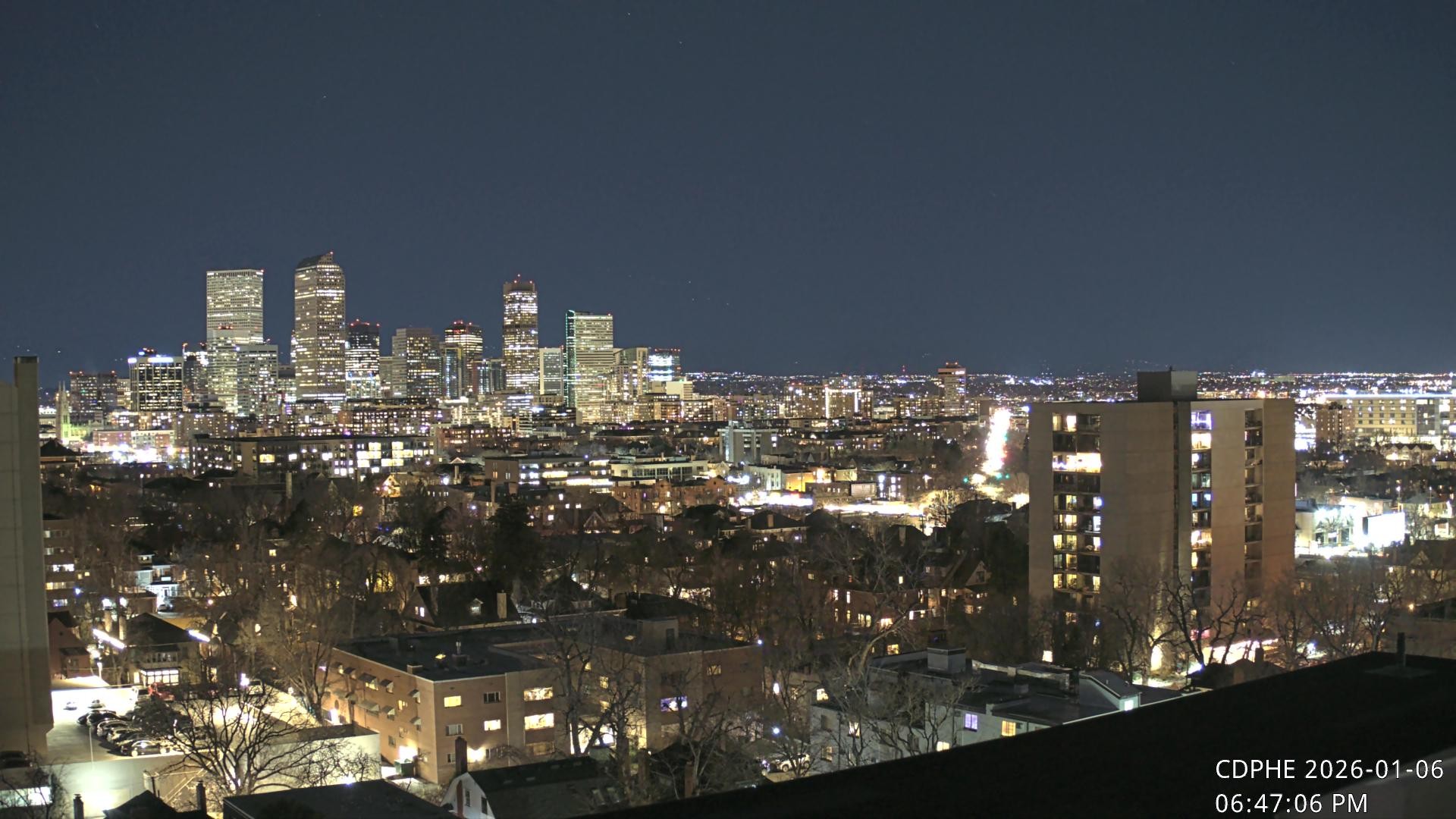 Archiv Foto Webcam Downtown Denver Colorado
