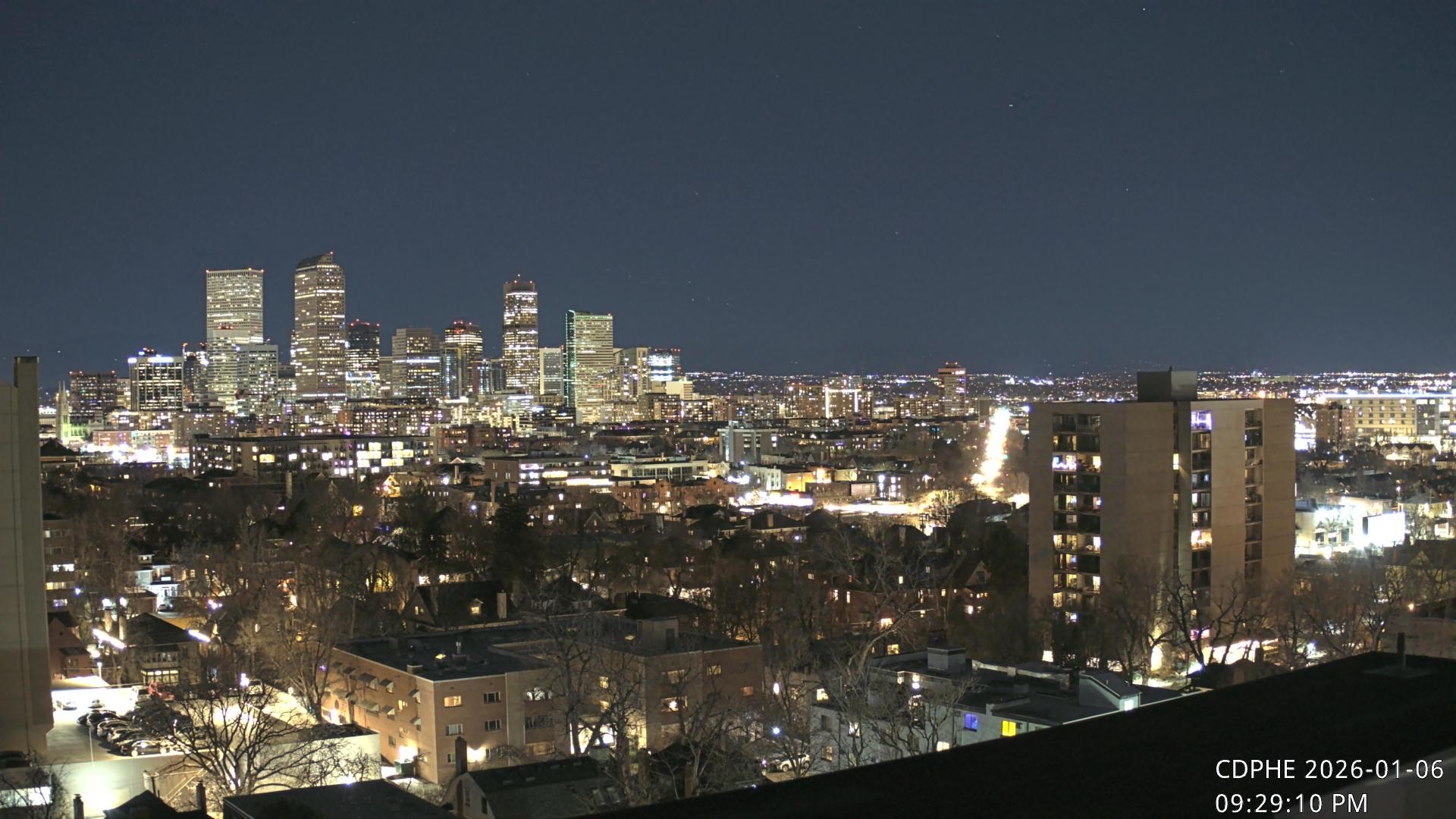 Archiv Foto Webcam Downtown Denver Colorado