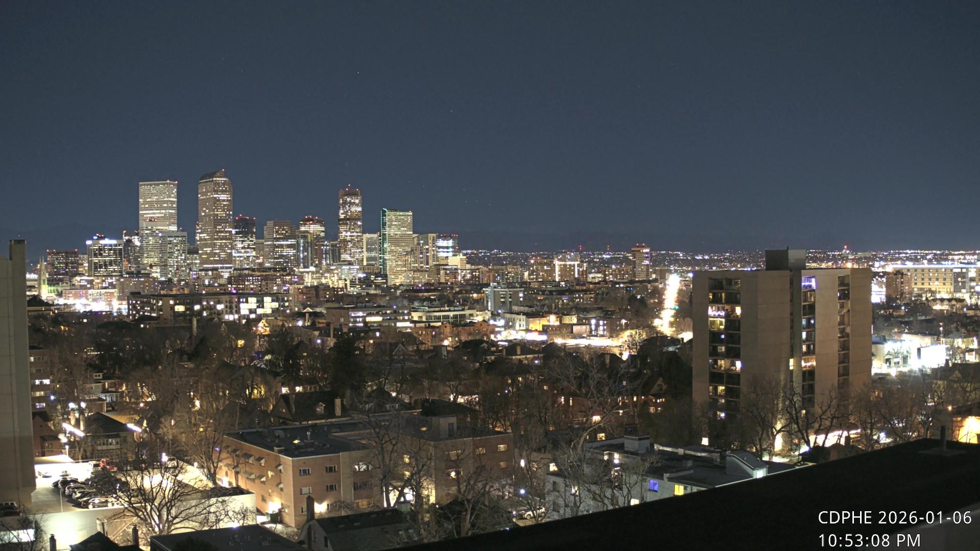 Archiv Foto Webcam Downtown Denver Colorado