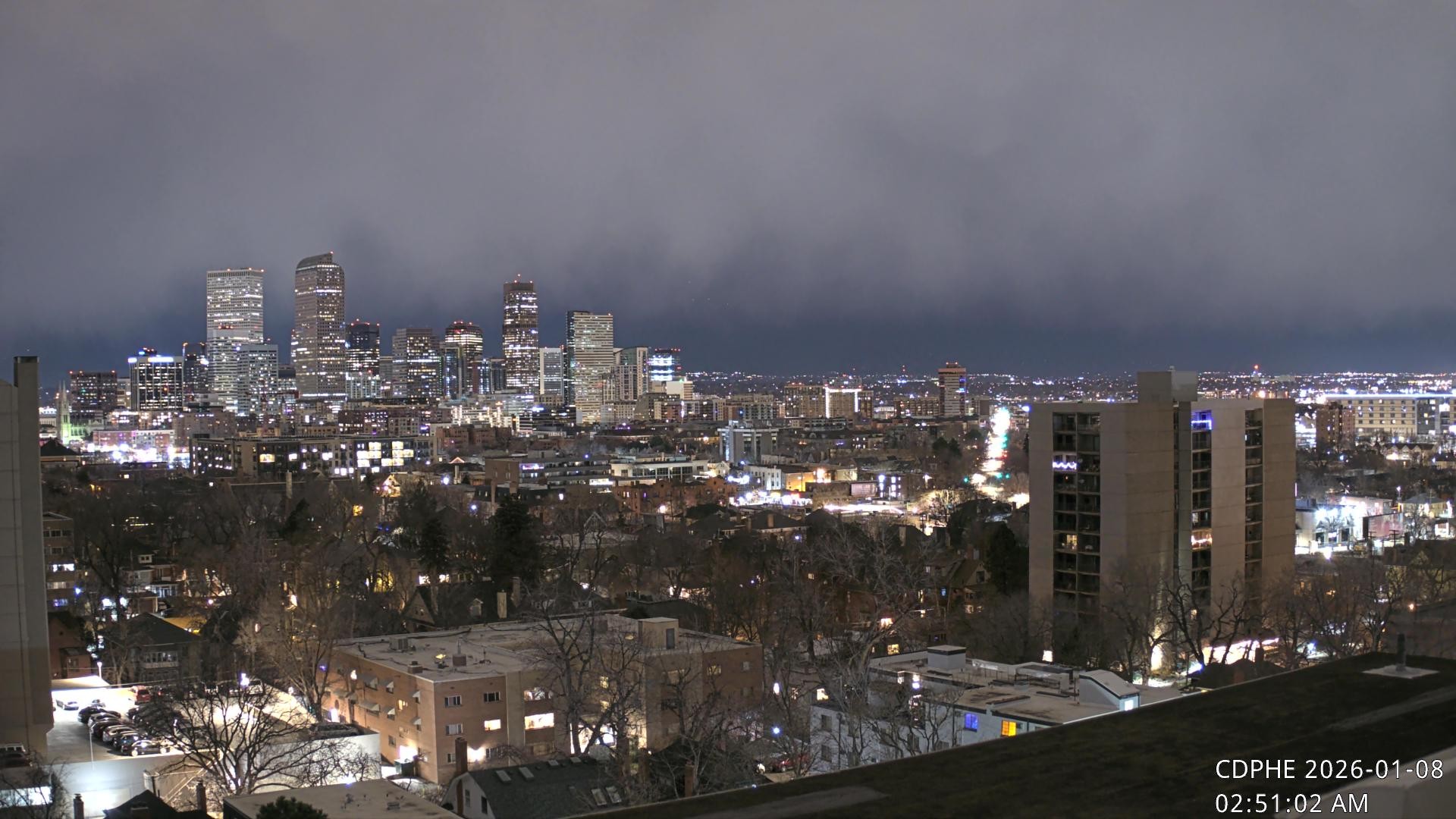 Archiv Foto Webcam Downtown Denver Colorado