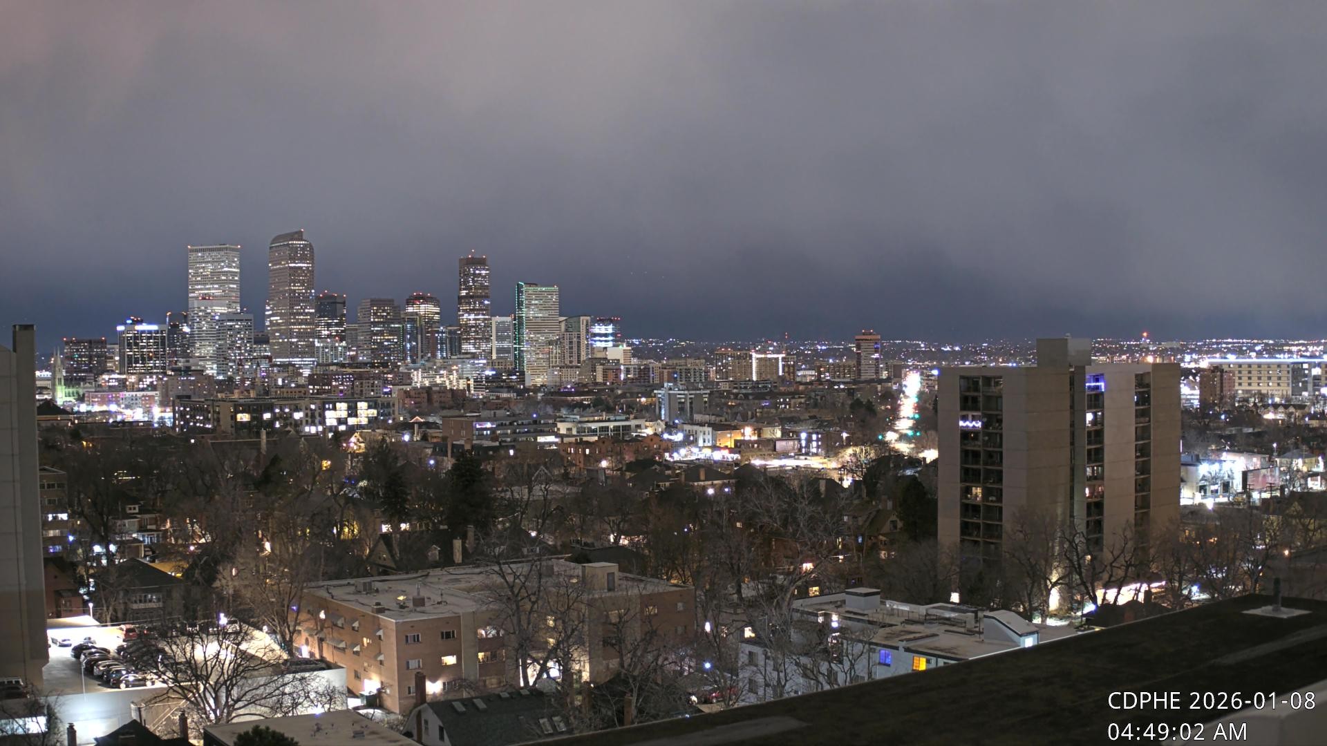 Archiv Foto Webcam Downtown Denver Colorado