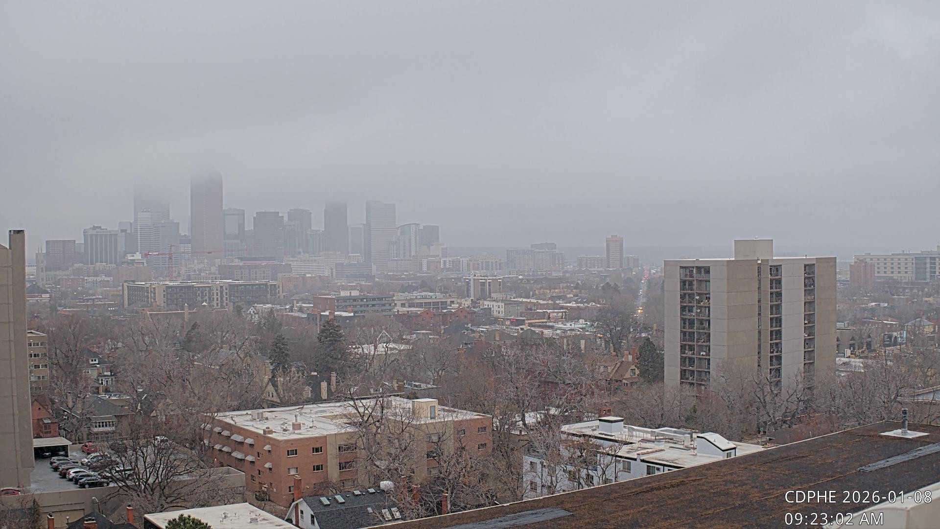 Archiv Foto Webcam Downtown Denver Colorado