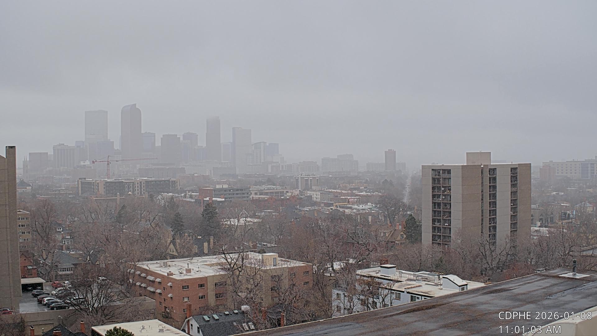 Archiv Foto Webcam Downtown Denver Colorado