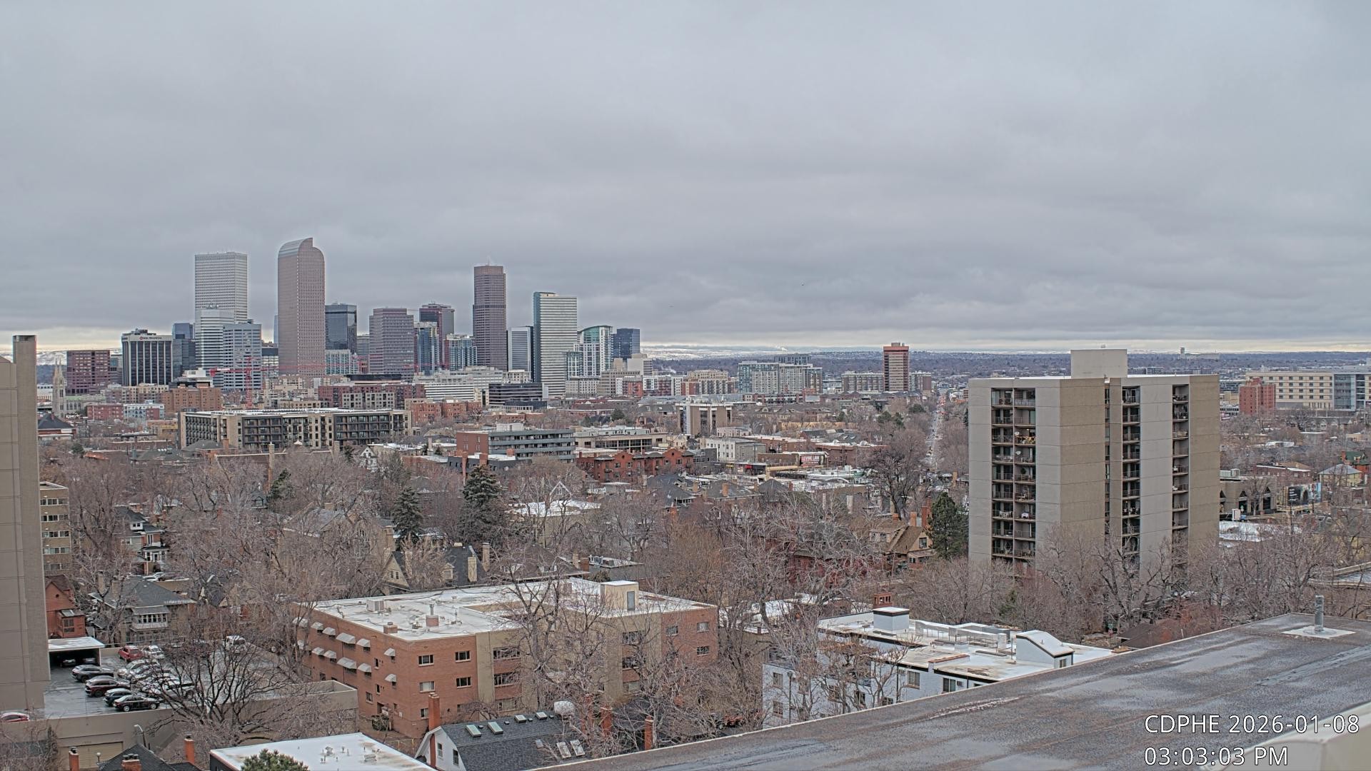 Archiv Foto Webcam Downtown Denver Colorado