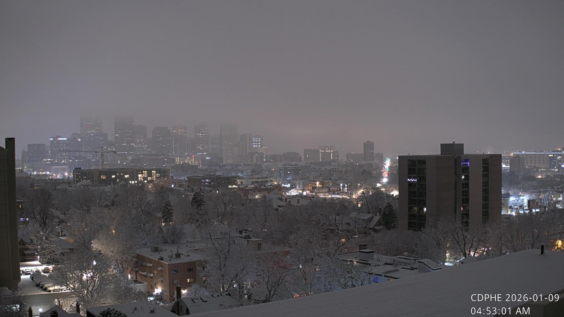 Archiv Foto Webcam Downtown Denver Colorado